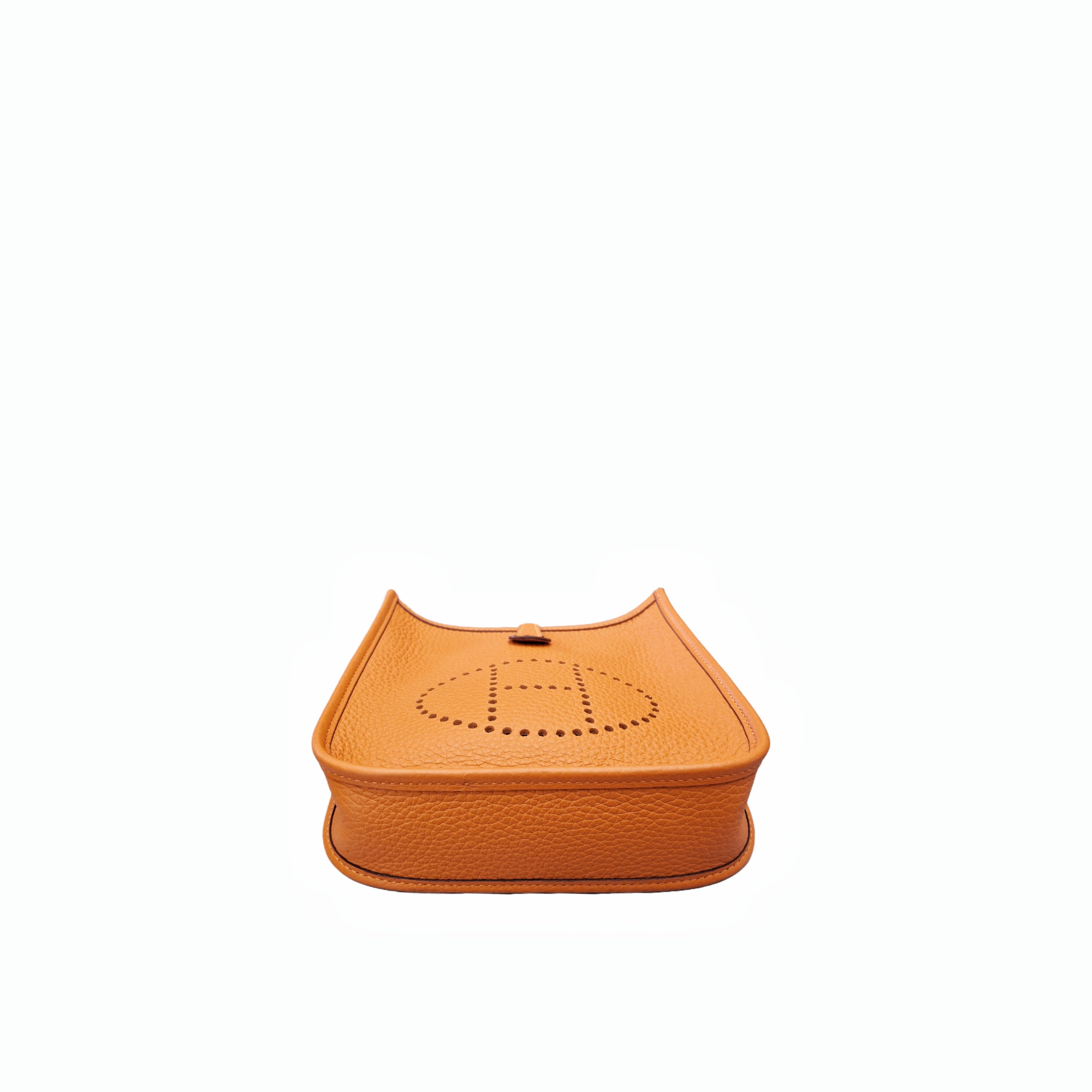 HERMÈS MINI EVELYNE BUCKLE Orange B Stamp