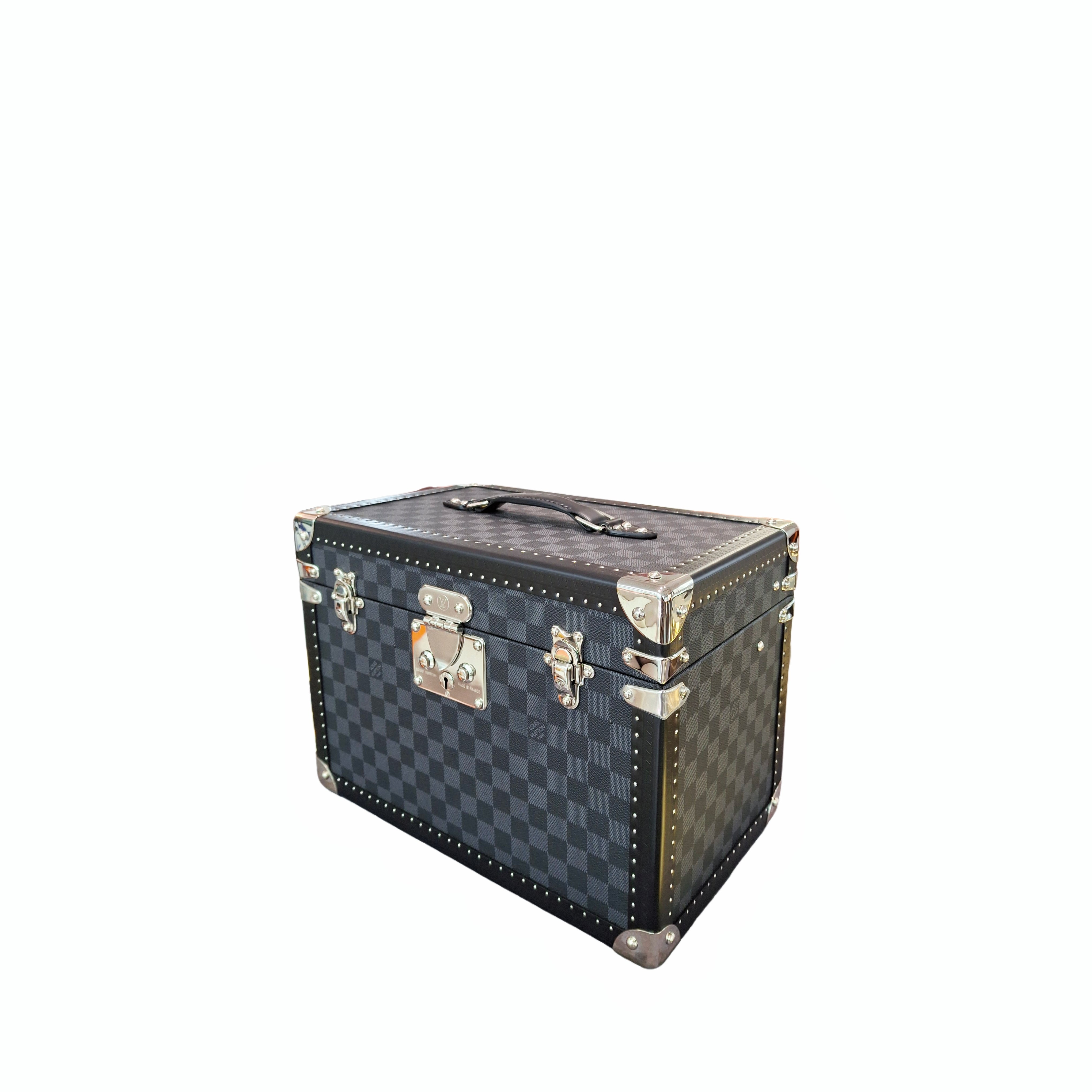 LOUIS VUITTON Suitcase Damier Graphite Canvas SHW