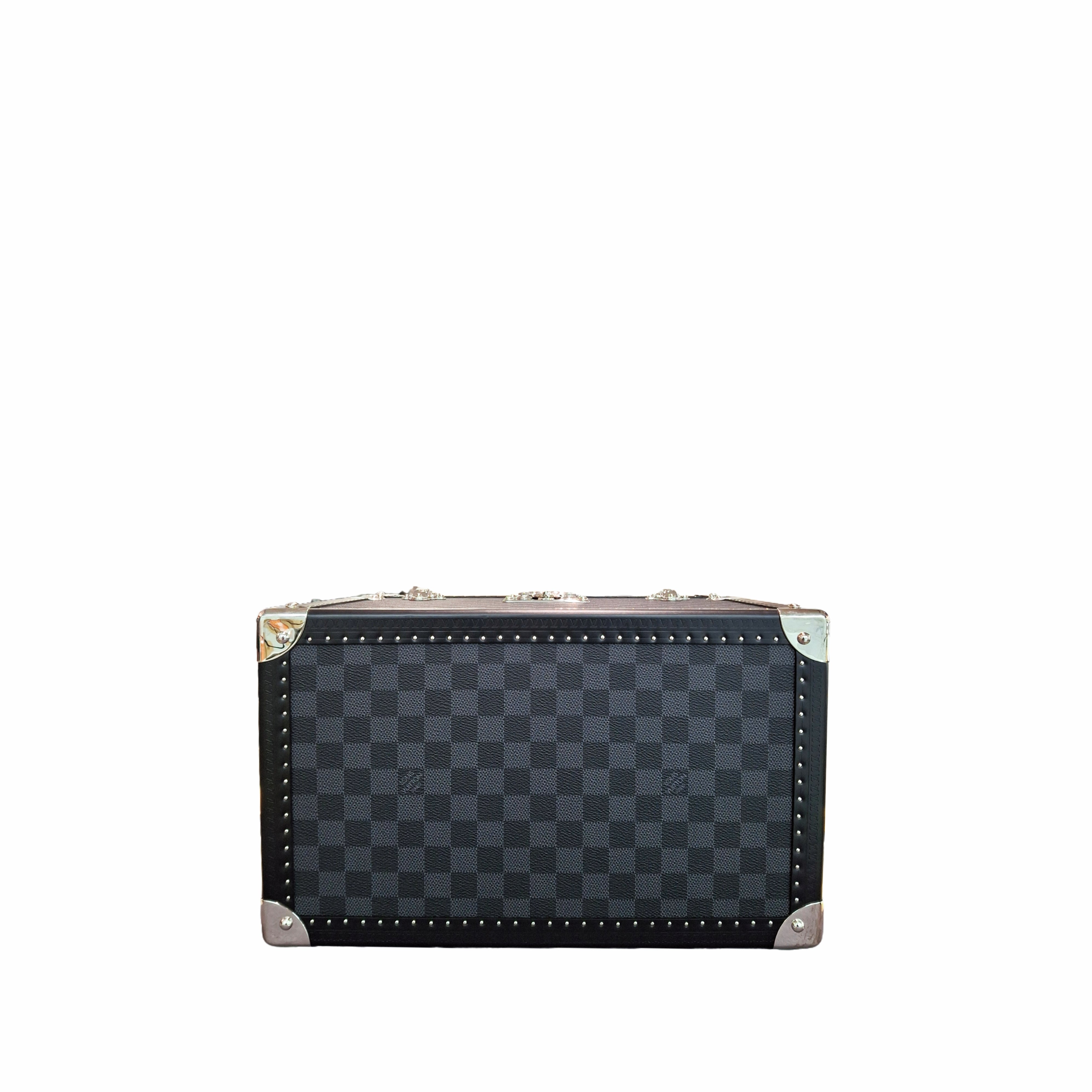 LOUIS VUITTON Suitcase Damier Graphite Canvas SHW