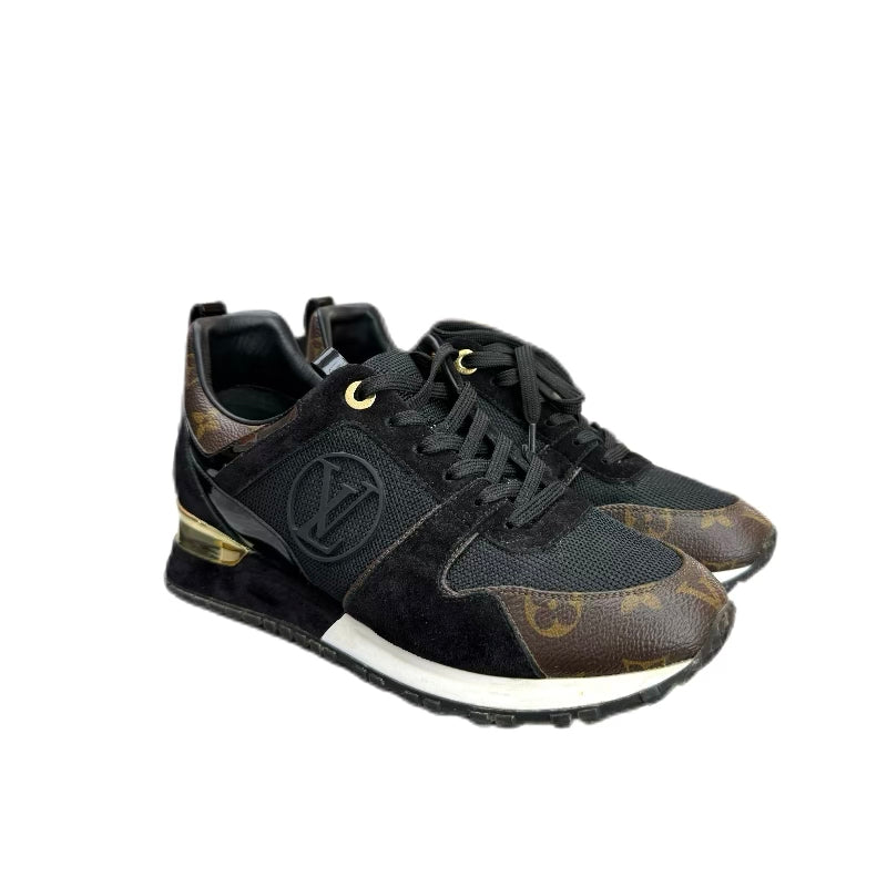 LOUIS VUITTON Run Away trainers Monogram canvas (Brown) 38.5