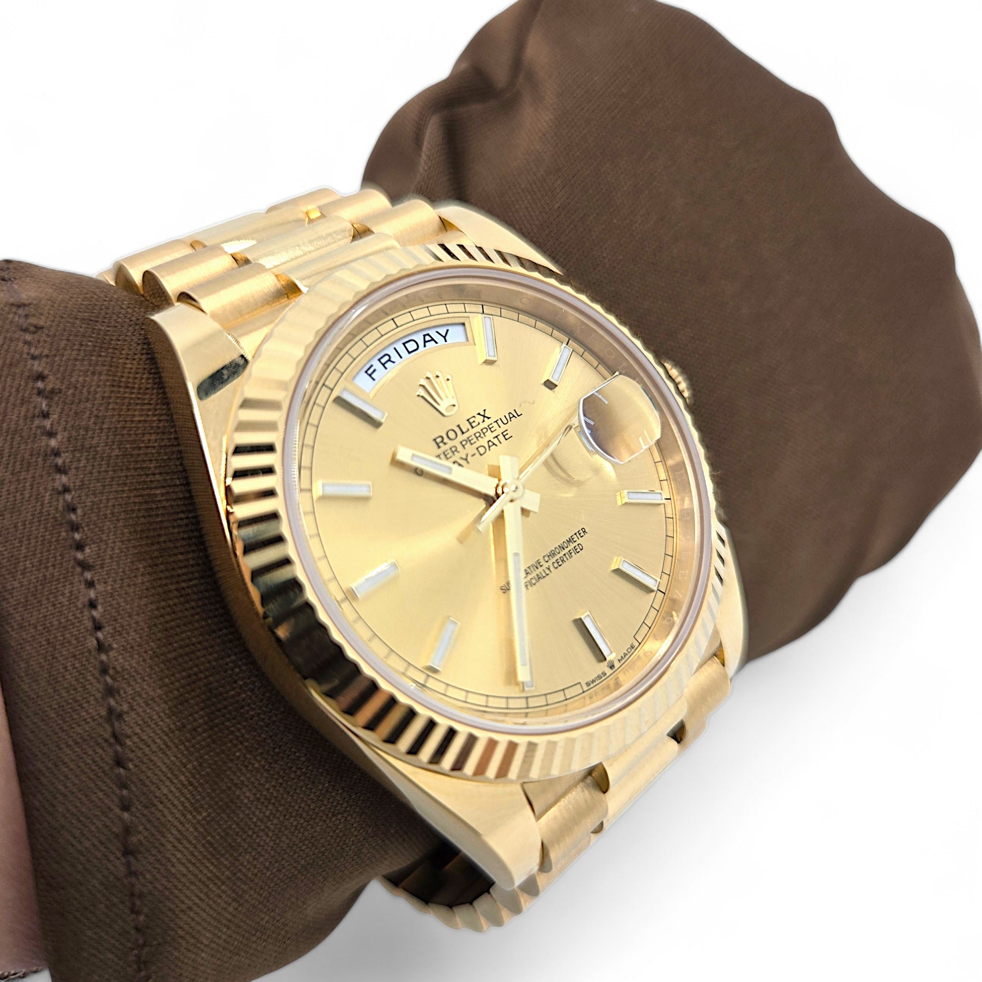 Rolex Day-Date 40 yellow gold