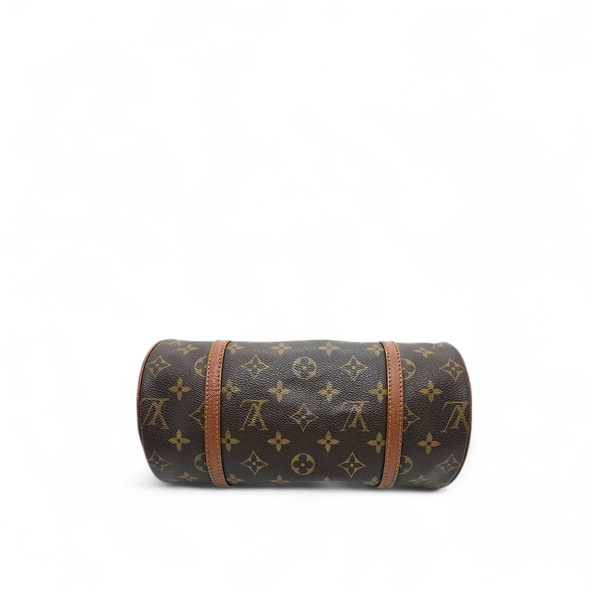 LOUIS VUITTON Monogram Papillon 26 Handbag Brown