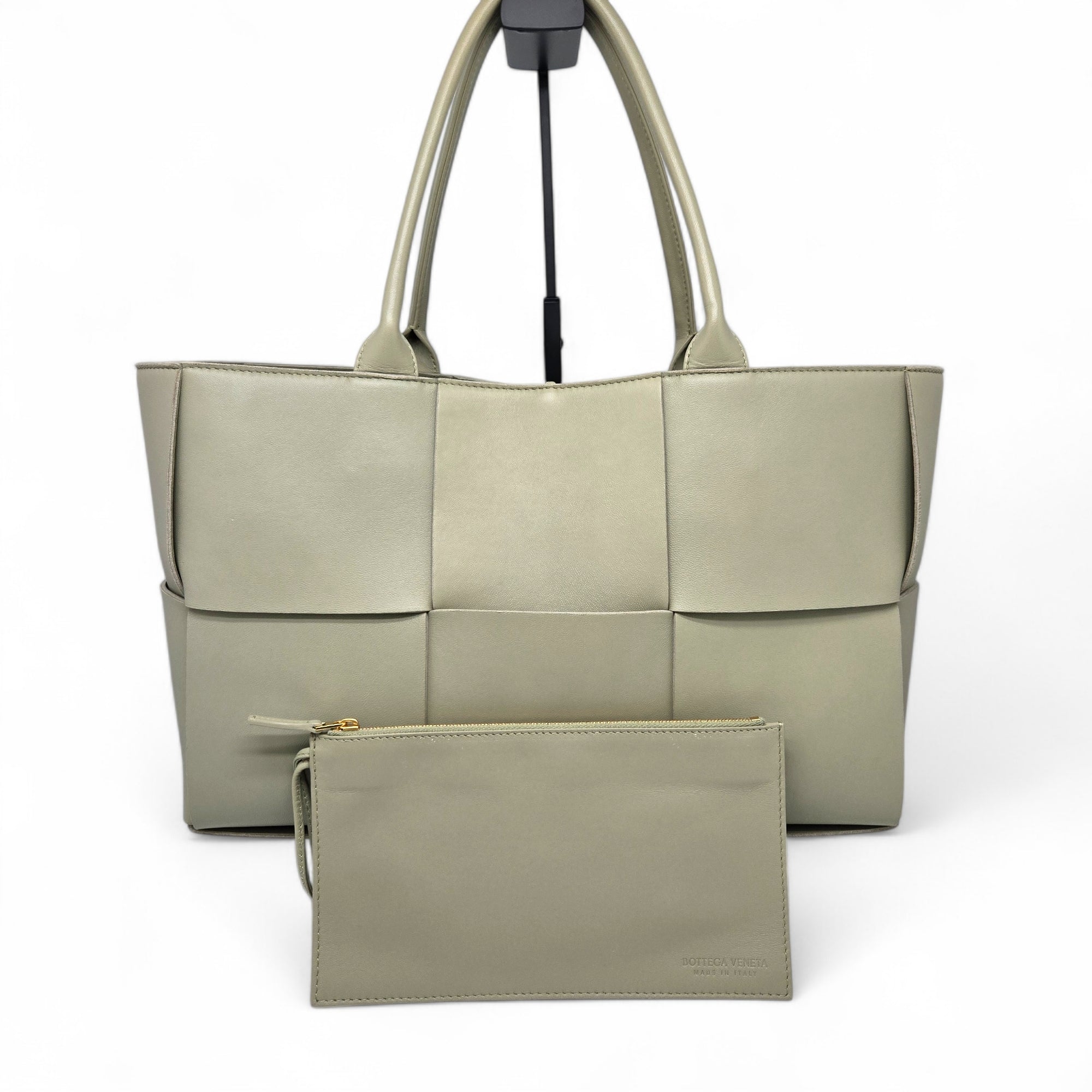 Bottega Veneta Arco Medium Tote Travatine