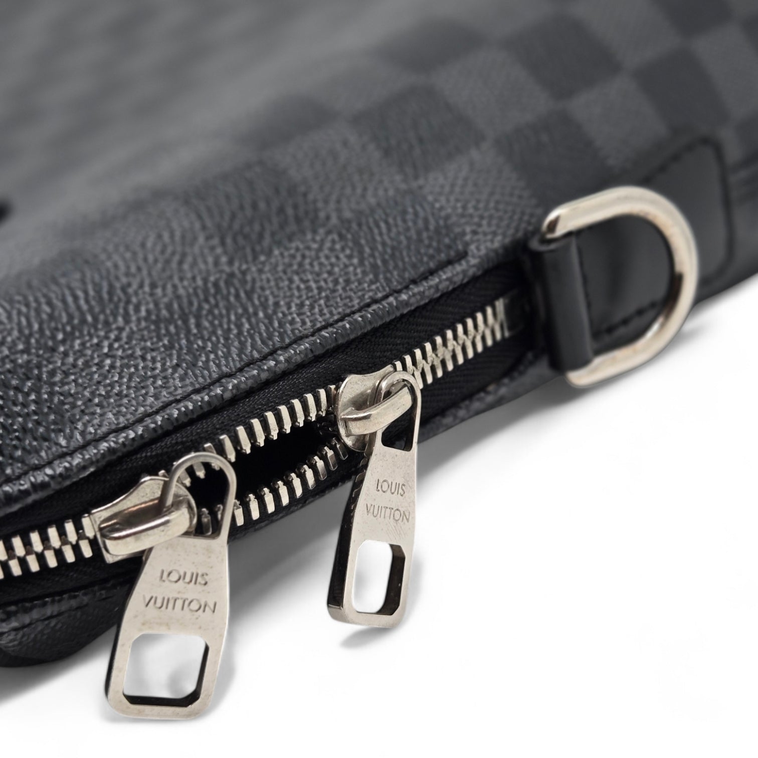 LV Louis Vuitton Damier Graphite canvas briefcase