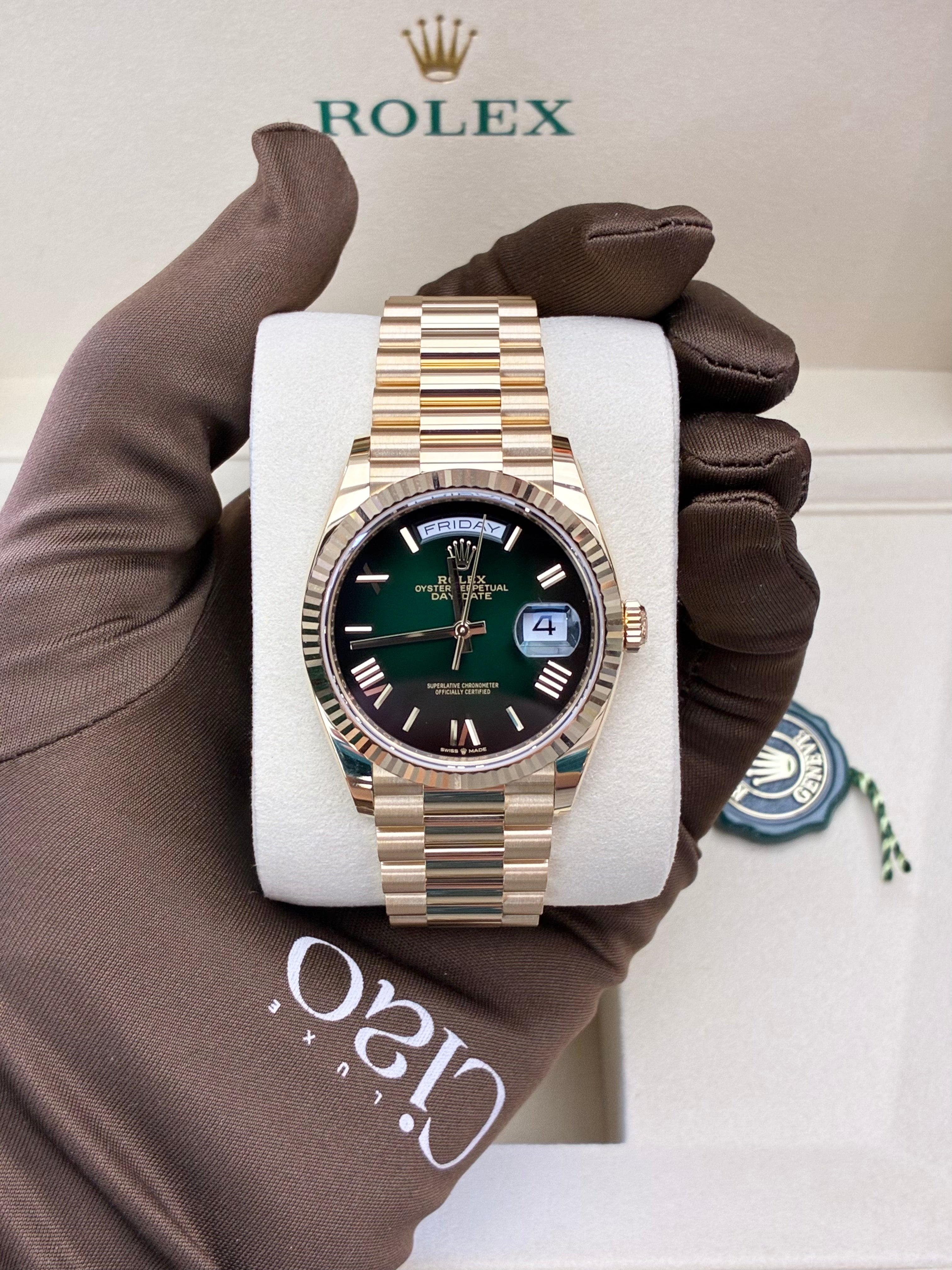 Day-Date 36 Oyster, 36 mm, yellow gold