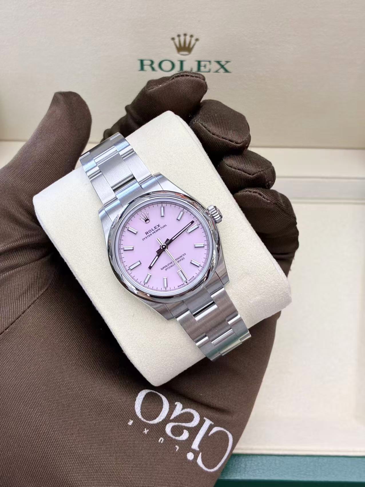 Oyster Perpetual 34  Oyster, 34 mm, Oystersteel