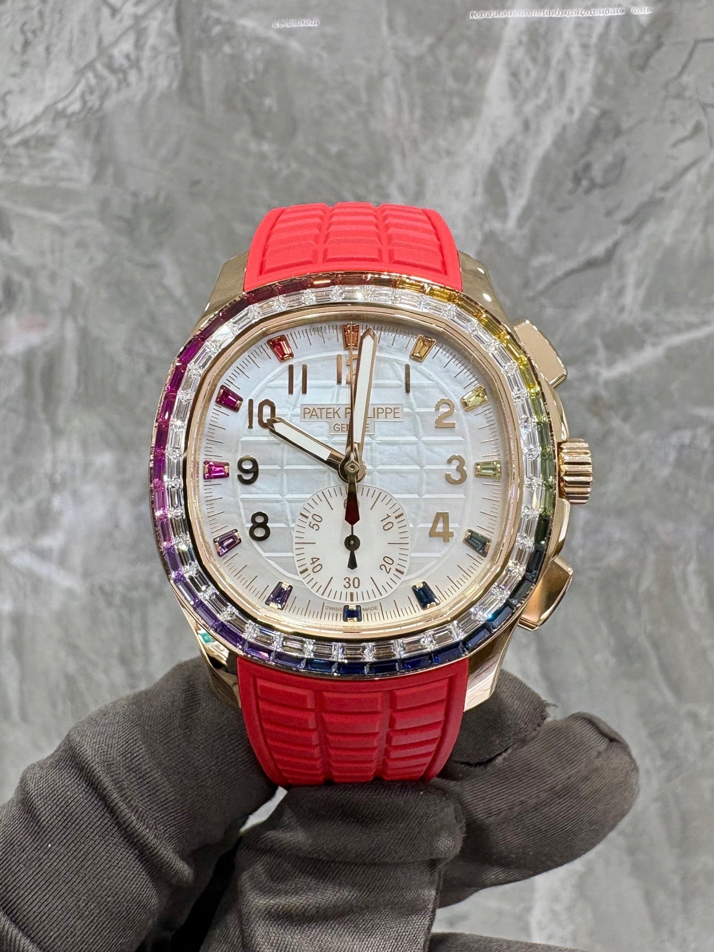 Patek Philippe Aquanaut Luce “Rainbow” Chronograph 7968/300R-001