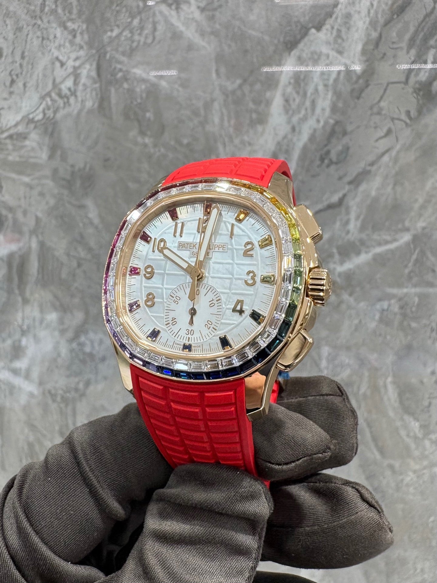 Patek Philippe Aquanaut Luce “Rainbow” Chronograph 7968/300R-001