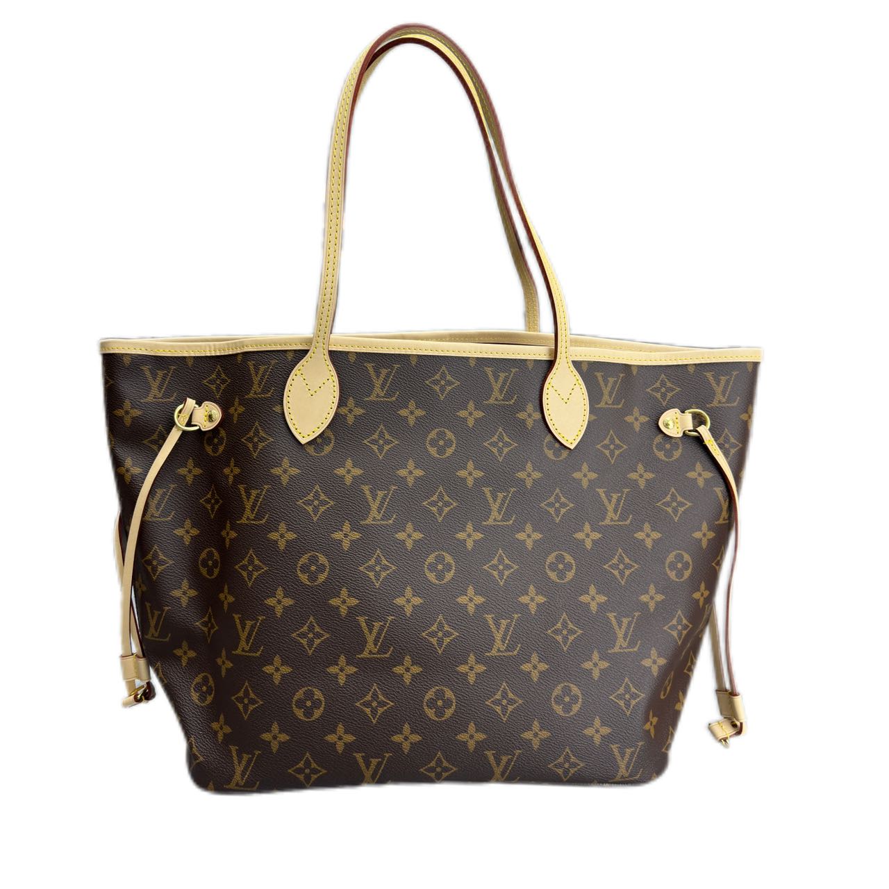 LOUIS VUITTON Neverfull GM (Monogram and Beige)