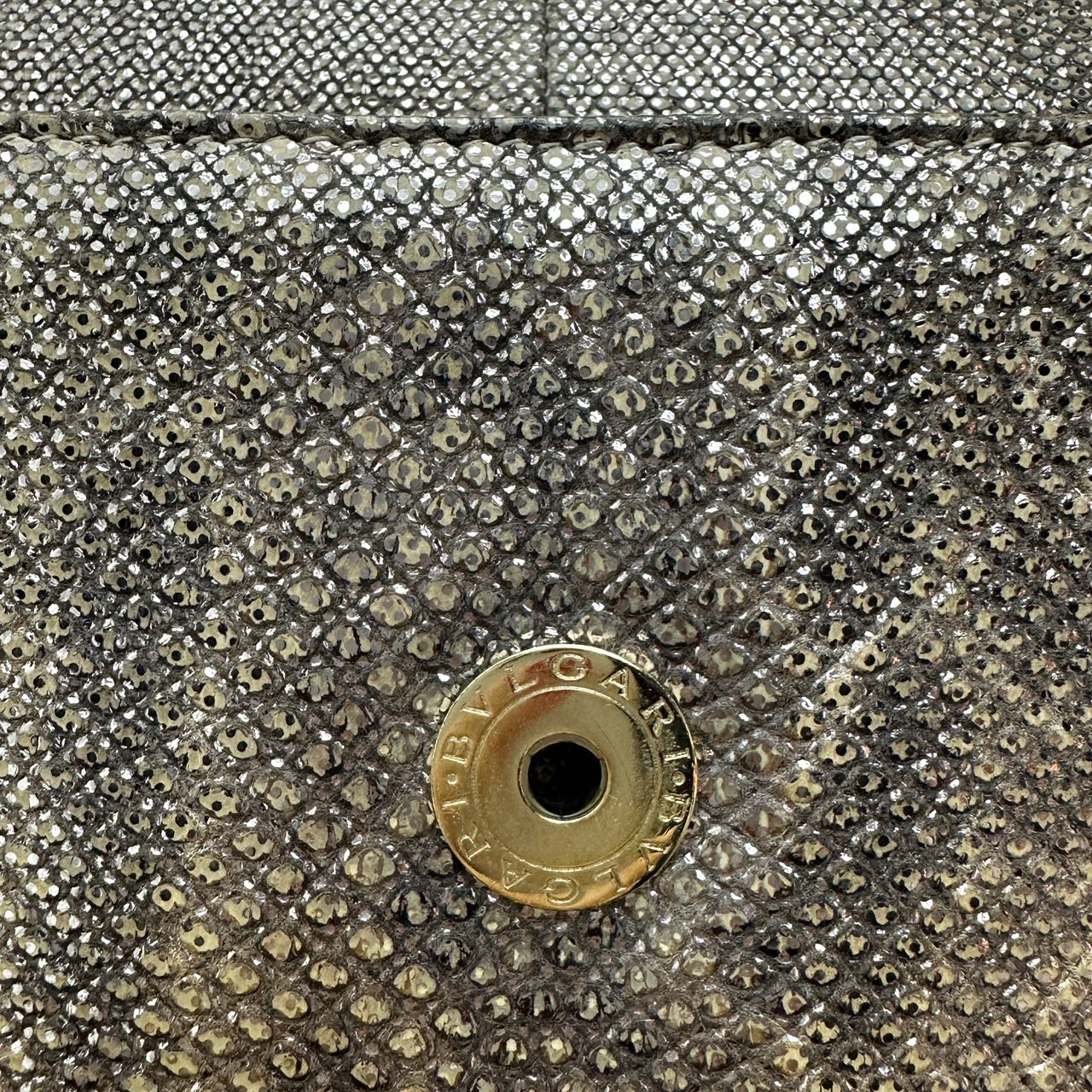 BVLGARI Serpenti Leather Shoulder Bag