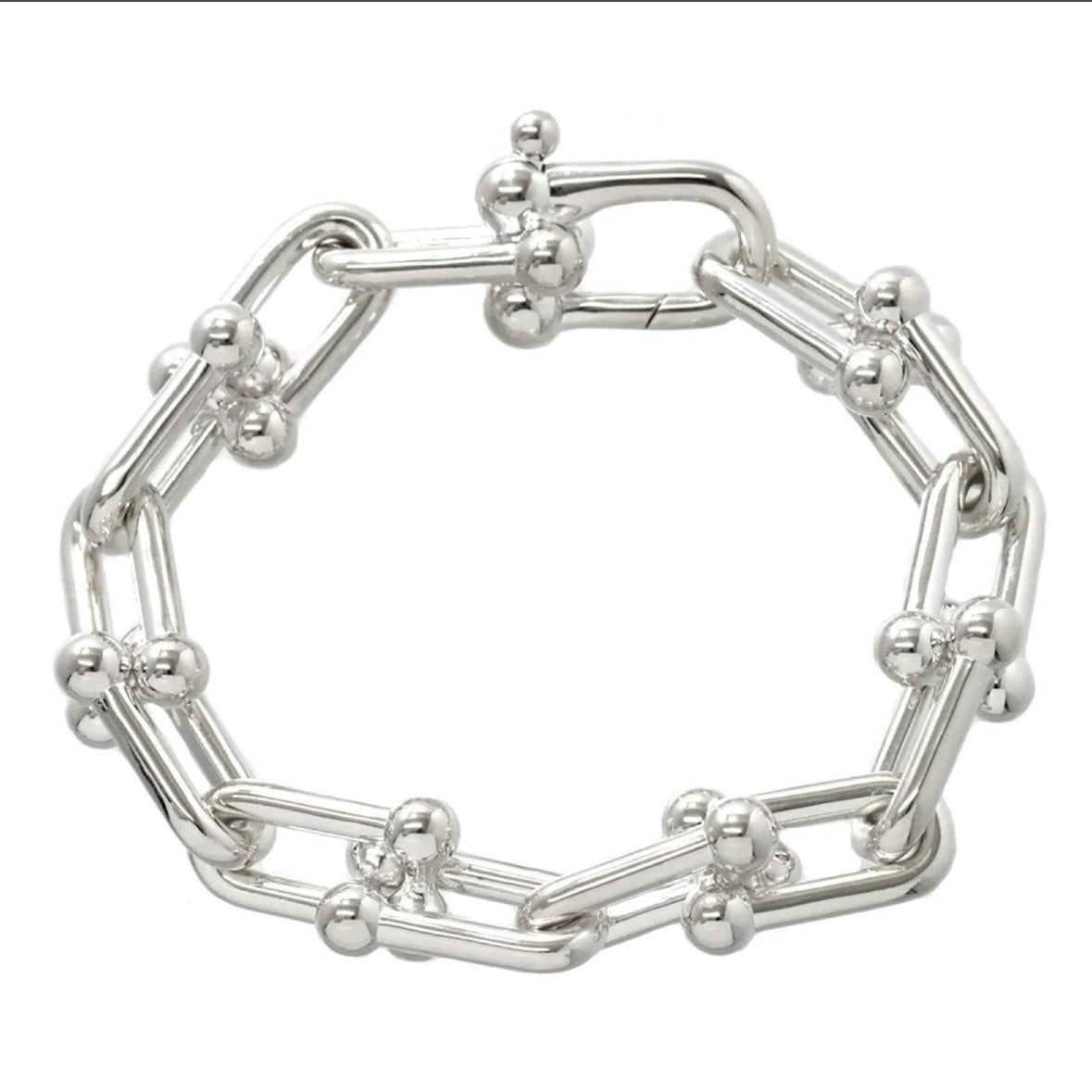 Tiffany & Co Tiffany Hardwear Small Link Bracelet (Silver)