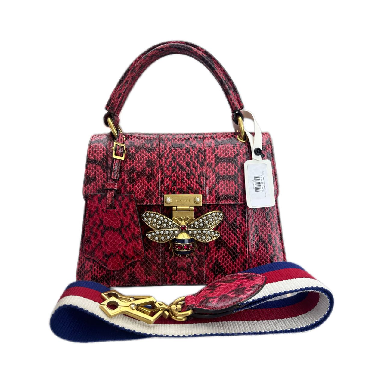 GUCCI QUEEN Bee MARGARET HANDBAG (red)