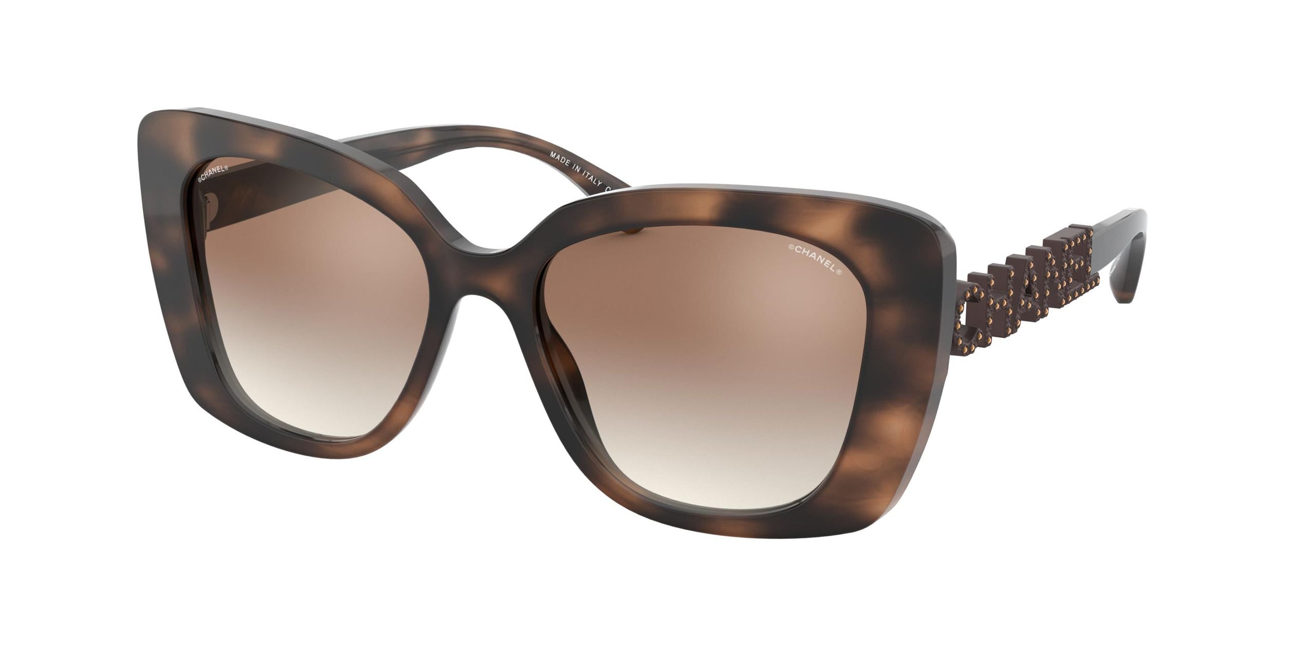 CHANEL 2021 Sunglasses 5422-B-A Testudinarious Brown