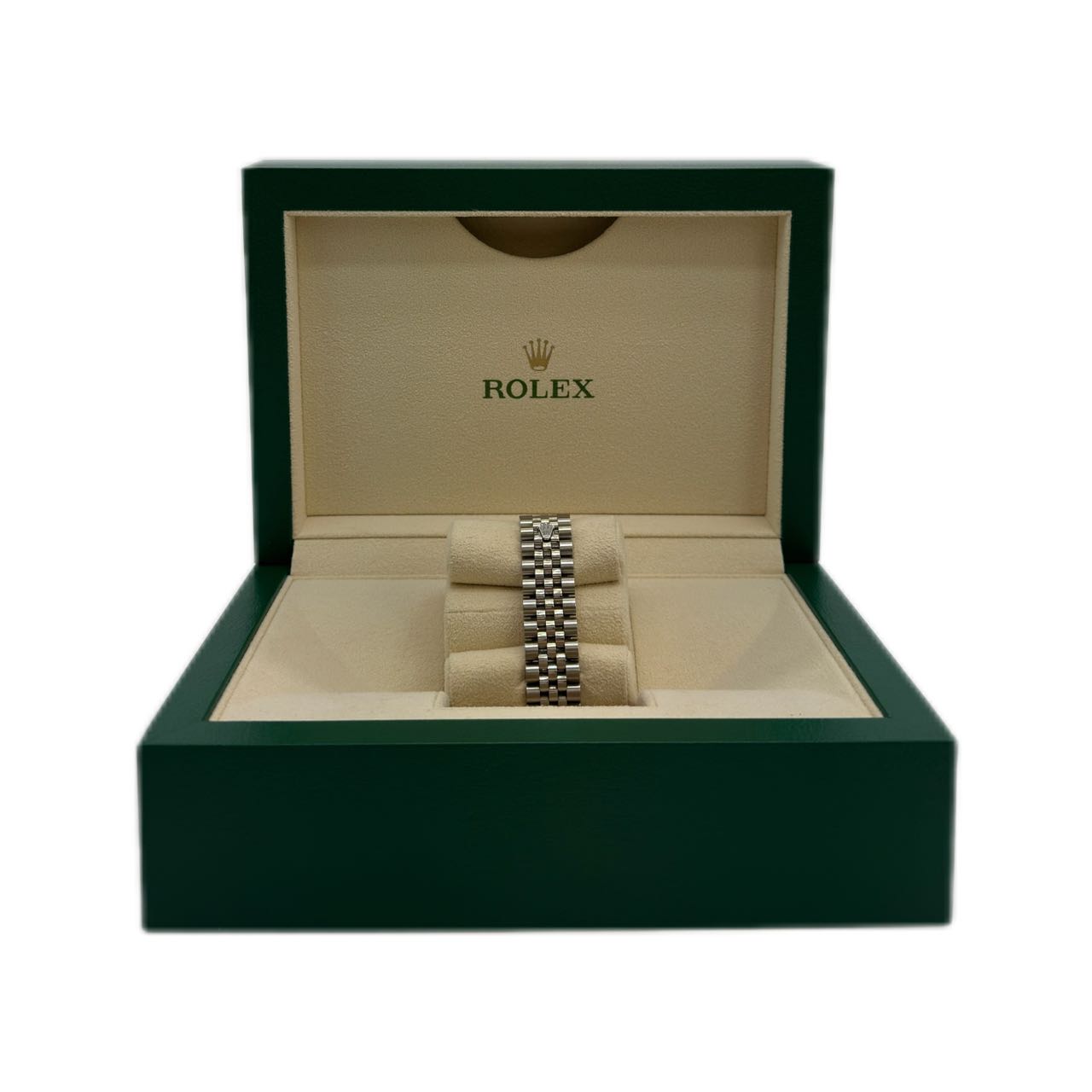 Rolex 278344RBR Datejust 31 with Oystersteel and White Gold, Azzurro blue  floral Dial, Oyster Bracelet