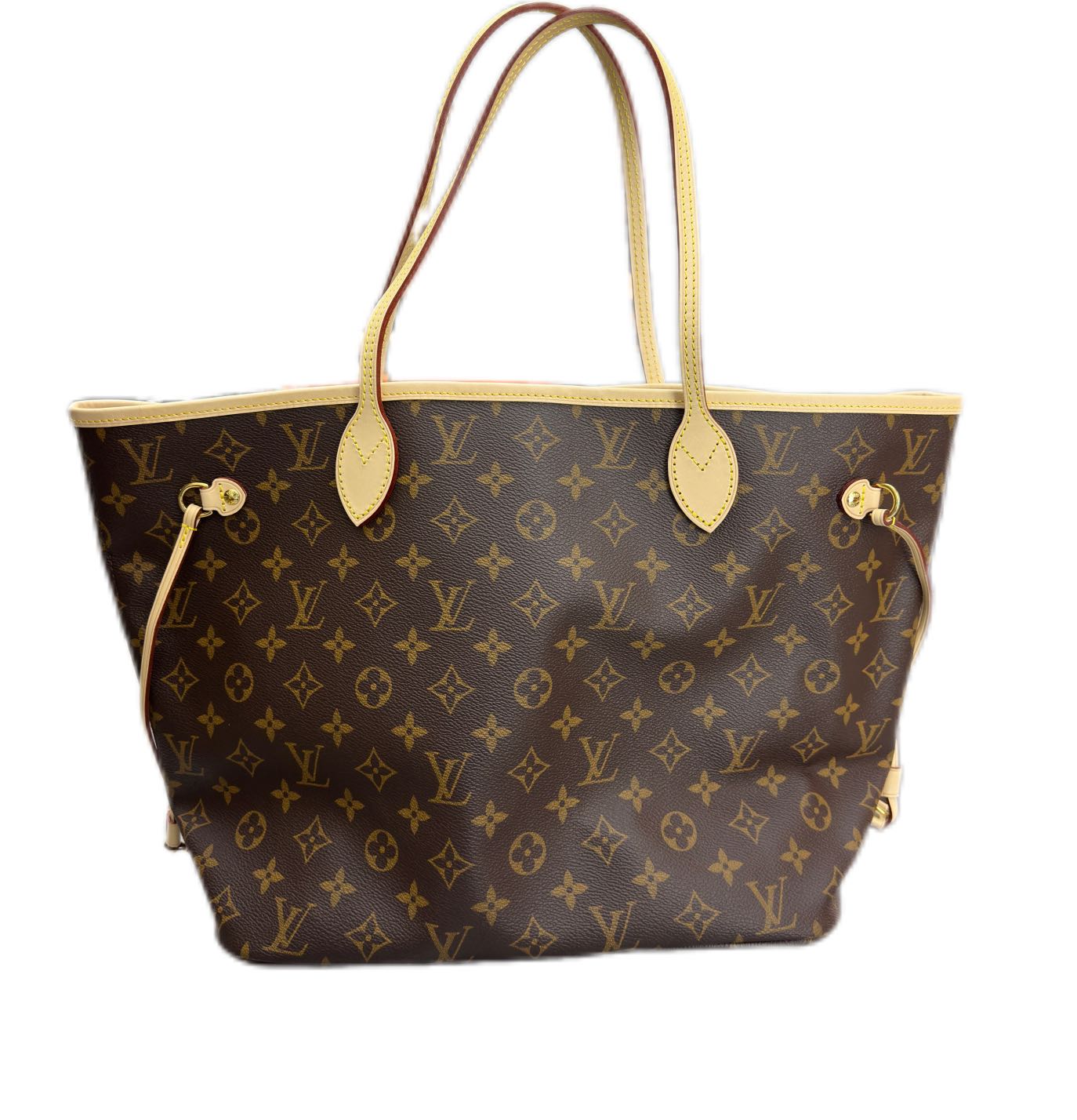 LOUIS VUITTON Neverfull GM (Monogram and Beige)