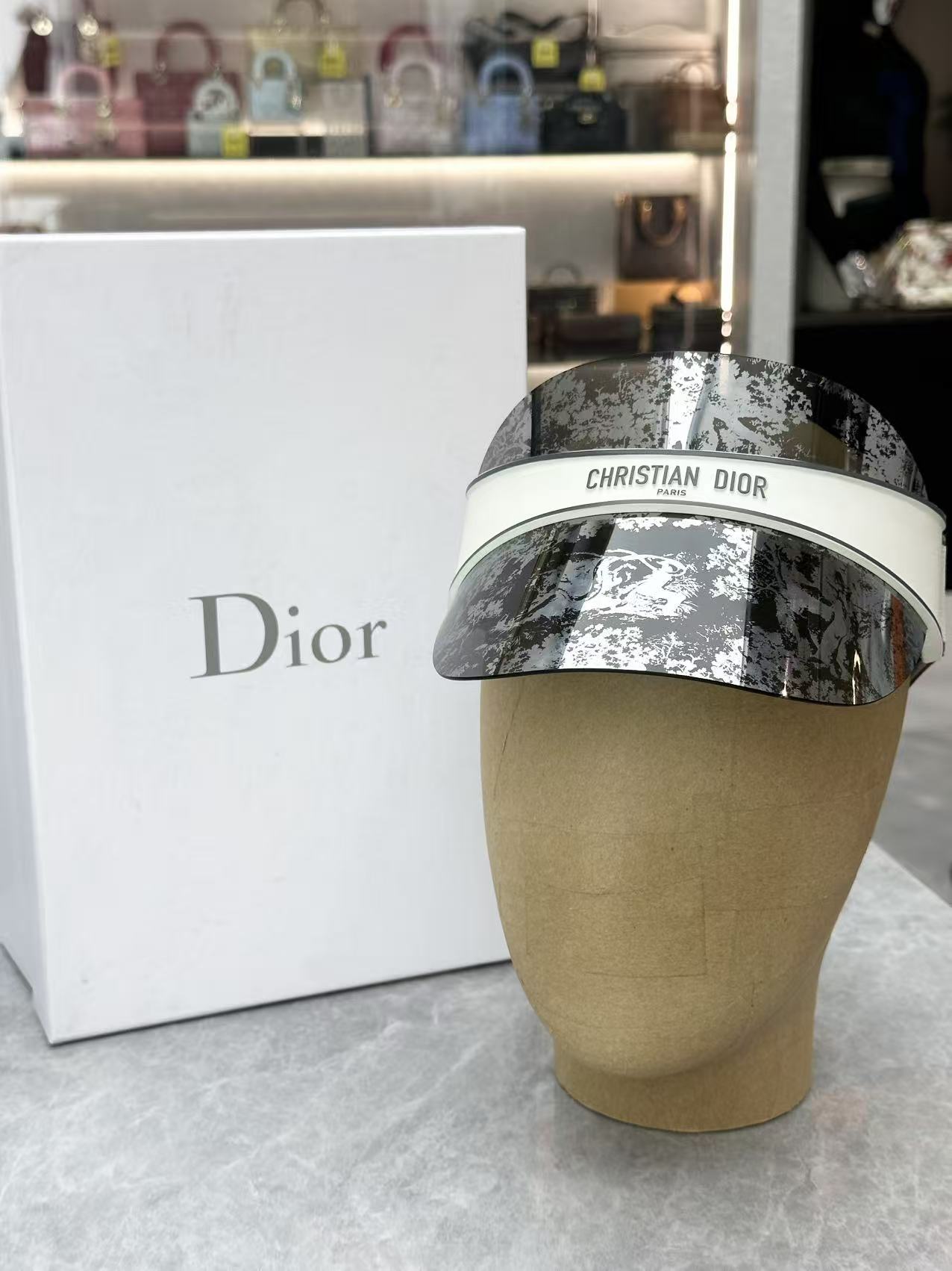 CHRISTIAN DIOR TOILE DE JOUY VISOR