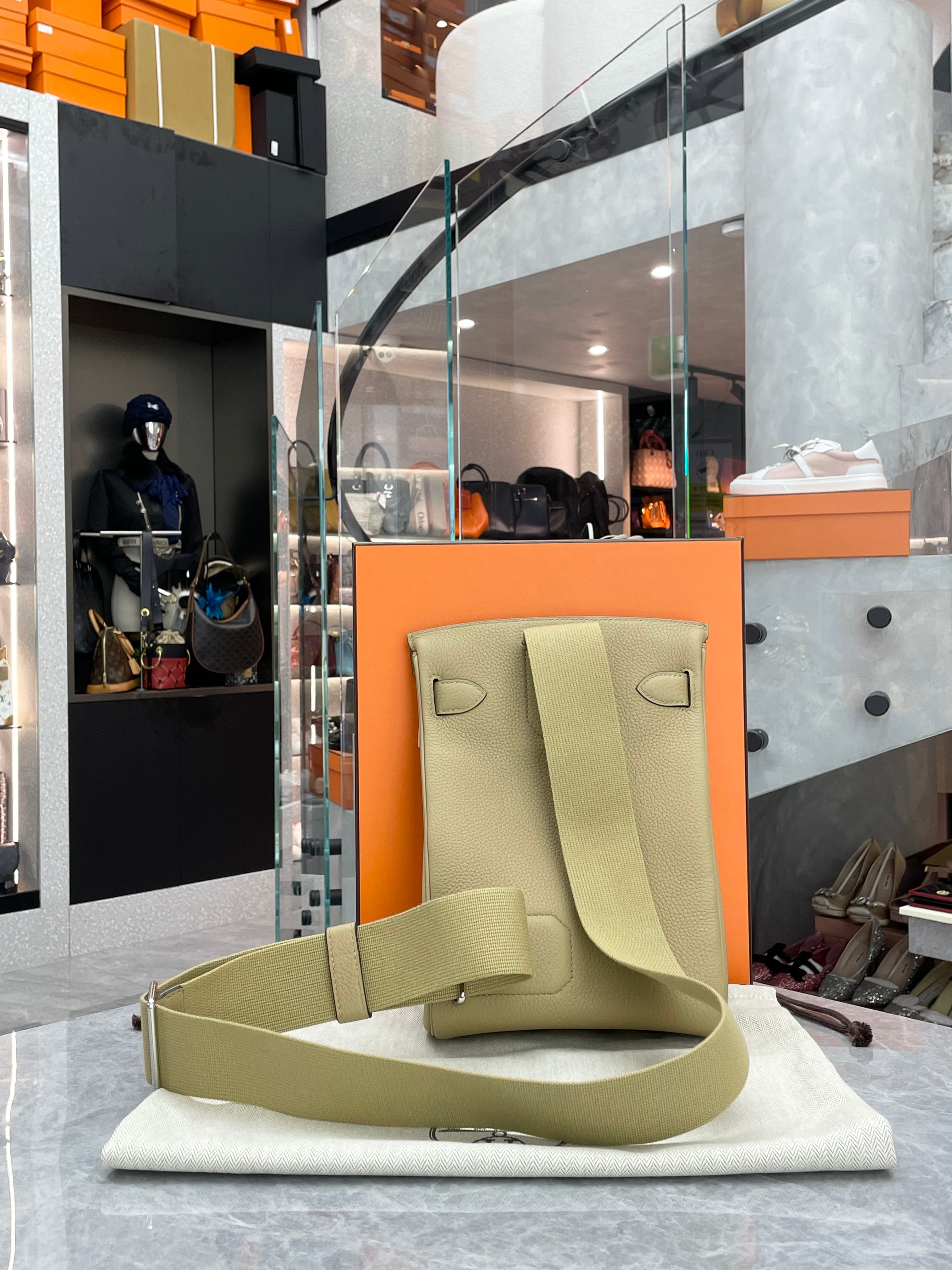 Hermes Hac a Dos Backpack PHW K Stamp