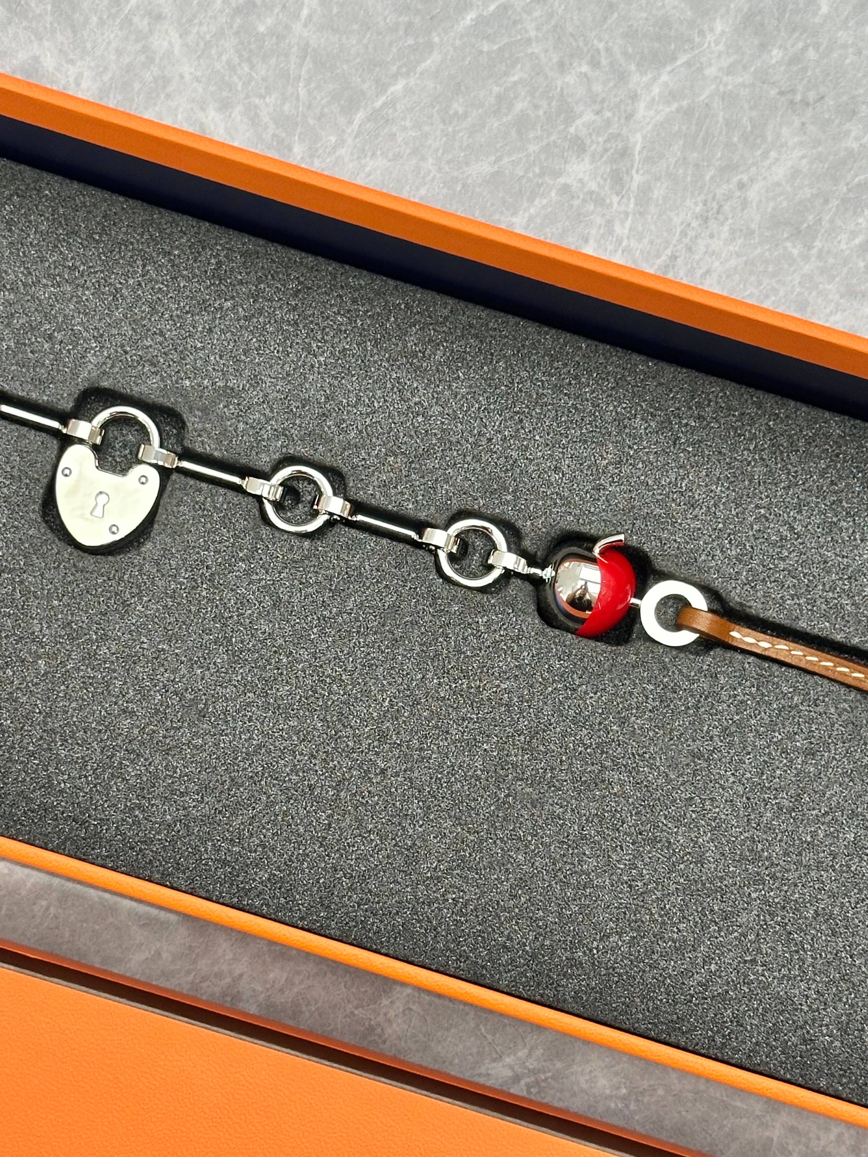 Hermès Bijou de Sac charm - Red Limitation