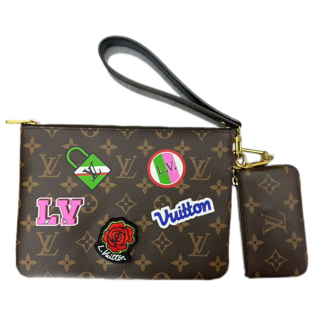 LOUIS VUITTON Monogram City Pouch Vanity Bag