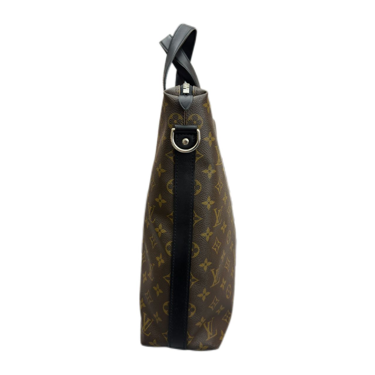 LOUIS VUITTON Monogram Macassar Davis Tote (Monogram and Black)